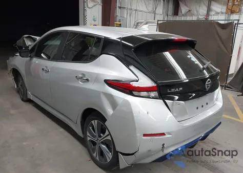 2021 Nissan Leaf Sv 40 Kwh из США, поврежденный, VIN 1N4AZ1CV2MC555775